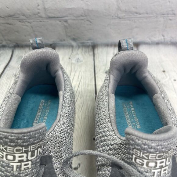 Skechers Go Run Sneakers Womens Size 9 Gray Walking Running Knit Soft Shoes - Picture 9 of 12